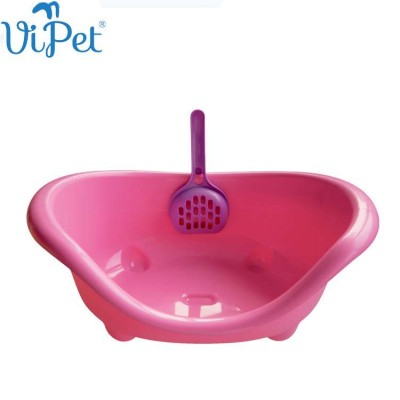 Large Auto Clean Pet Cat Open Litter Box Toilet With Shovel