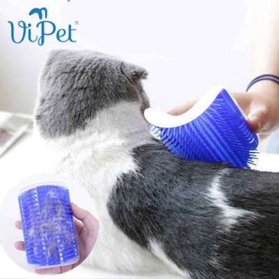 Cat Self Grooming Hair  With Catnip Angle Face Tickling Hair Removal Massage Brush Comb And Pet Dog Cat Grooming Glove