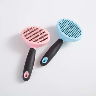 Removal Animal Hair Stainless Steel Massage Small Pet Dog Cat Grooming Hair Comb Brush For Dog