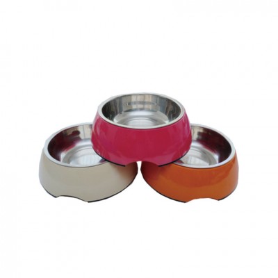 Non-slip Stainless Steel pet cat food bowl dog food bowl